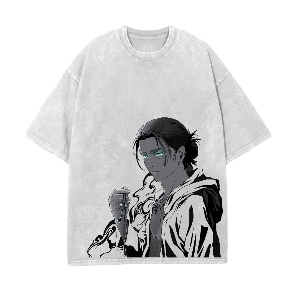 EREN OVERSIZE KOSZULKA - ATTACK ON TITAN