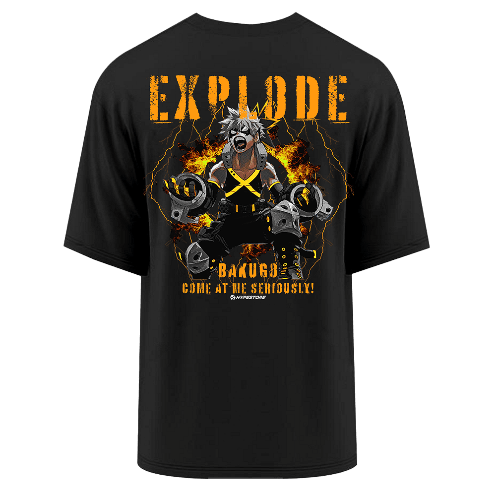 BAKUGO OVERSIZE T-SHIRT - MY HERO ACADEMIA - Hypestore