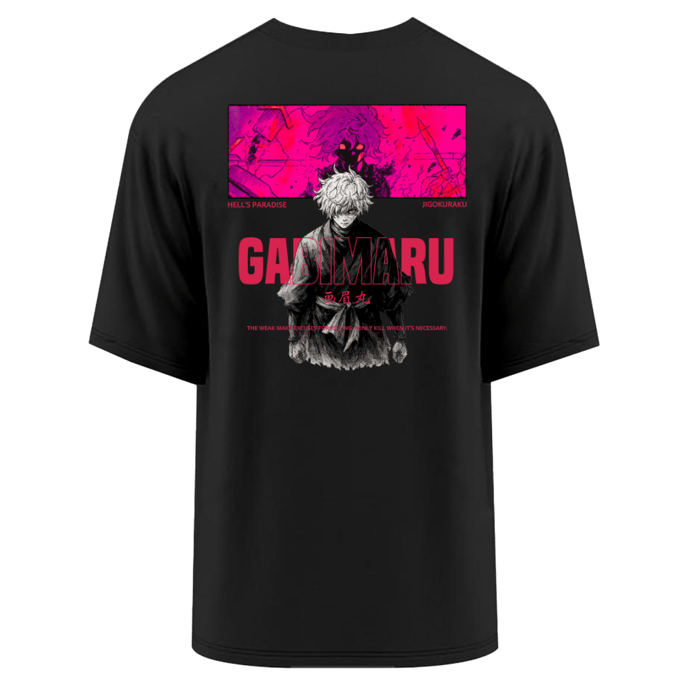 GABIMARU OVERSIZE T-SHIRT - HELL'S PARADISE - Hypestore
