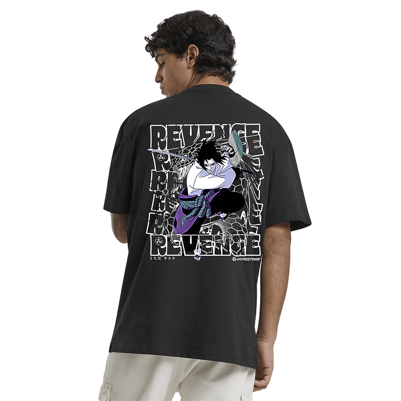 SASUKE OVERSIZE T-SHIRT - NARUTO - Hypestore