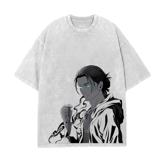 EREN OVERSIZE KOSZULKA - ATTACK ON TITAN