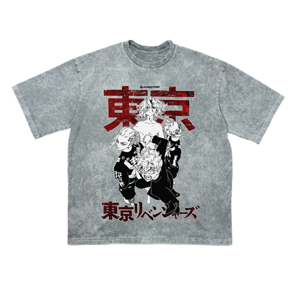 TOKYO CREW OVERSIZE T-SHIRT - TOKYO REVENGERS