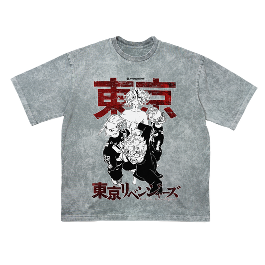 TOKYO CREW OVERSIZE T-SHIRT - TOKYO REVENGERS