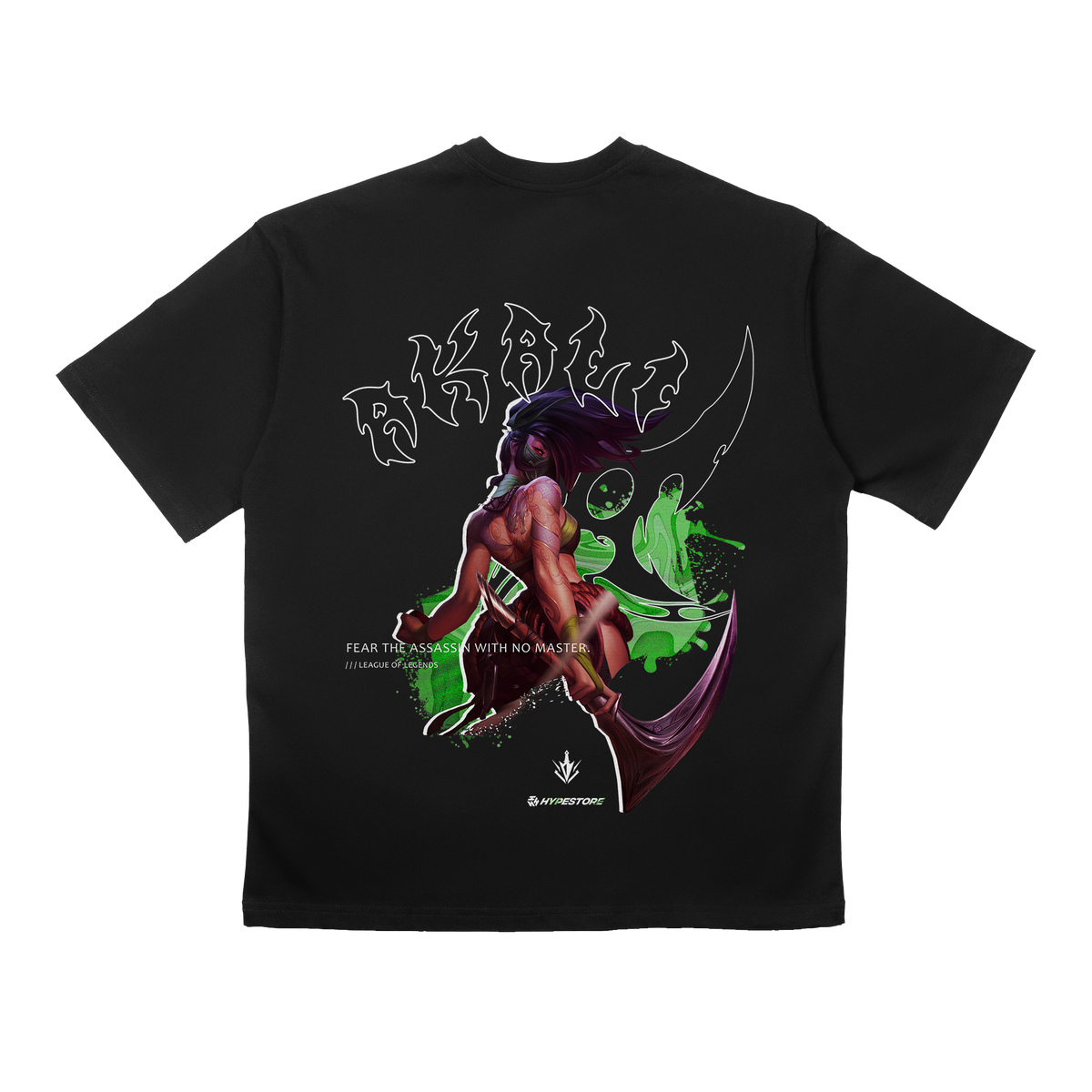 AKALI KOSZULKA OVERSIZE - LEAGUE OF LEGENDS