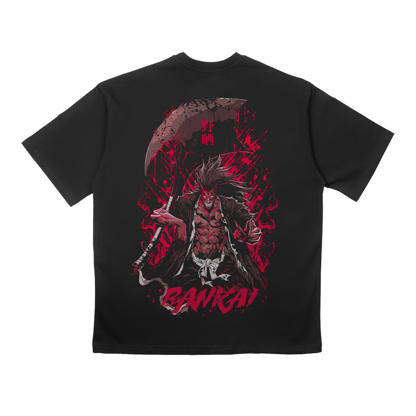 KENPACHI OVERSIZE KOSZULKA - BLEACH