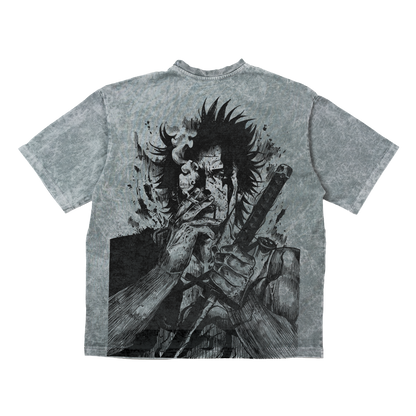 YAMI OVERSIZE KOSZULKA - BLACK CLOVER