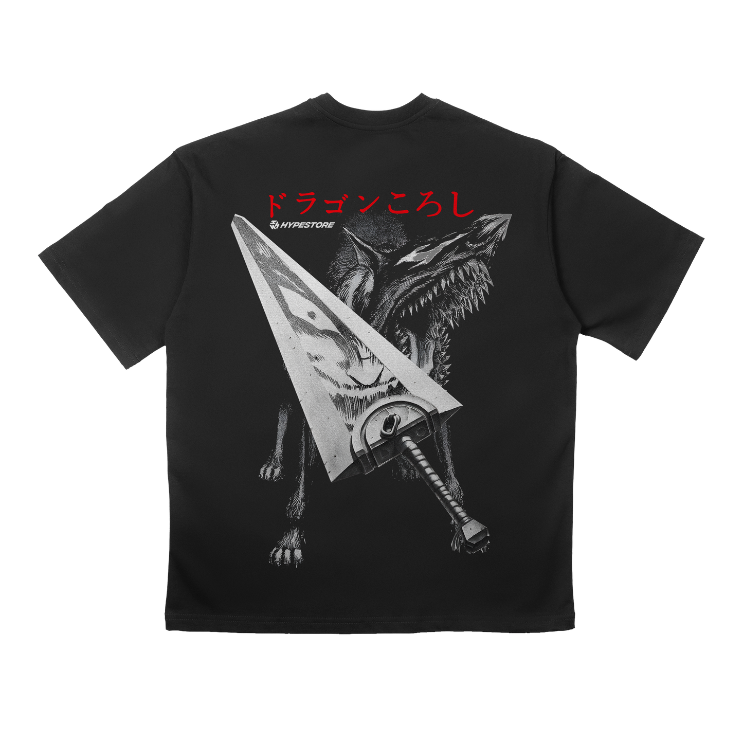 KOSZULKA OVERSIZE - DRAGONSLAYER - BERSERK