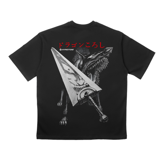 KOSZULKA OVERSIZE - DRAGONSLAYER - BERSERK