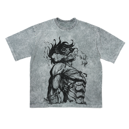 EREN TITAN OVERSIZE KOSZULKA - ATTACK ON TITAN
