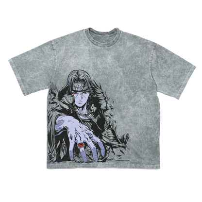 ITACHI GRAY OVERSIZE KOSZULKA - NARUTO