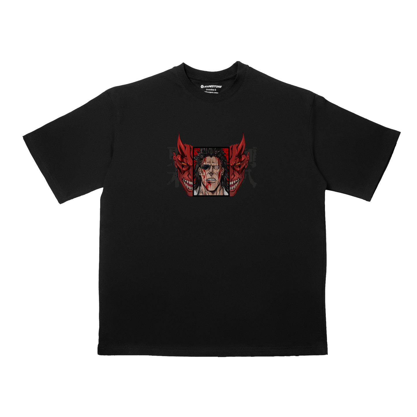 KENPACHI OVERSIZE KOSZULKA - BLEACH