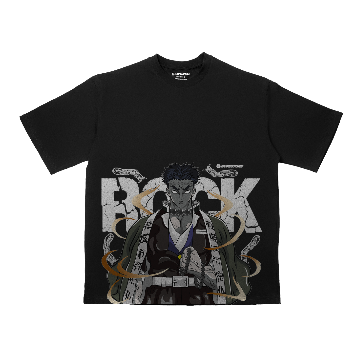 GYOMEI KOSZULKA OVERSIZE - DEMON SLAYER