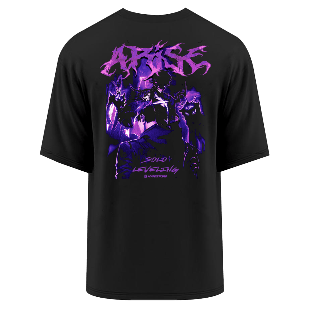 JINWOO OVERSIZE T-SHIRT - SOLO LEVELING - Hypestore