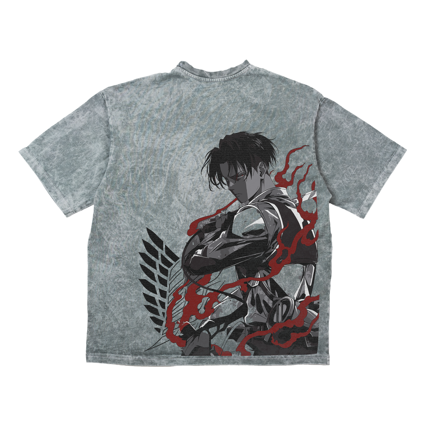 LEVI OVERSIZE KOSZULKA - ATTACK ON TITAN
