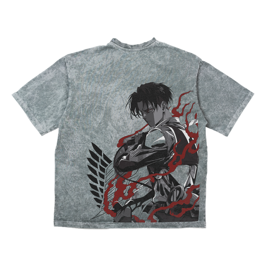 LEVI OVERSIZE KOSZULKA - ATTACK ON TITAN
