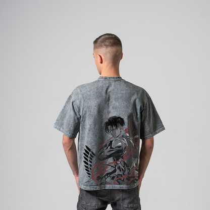 LEVI OVERSIZE KOSZULKA - ATTACK ON TITAN