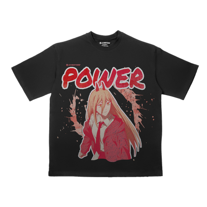 POWER KOSZULKA OVERSIZE - CHAINSAW MAN
