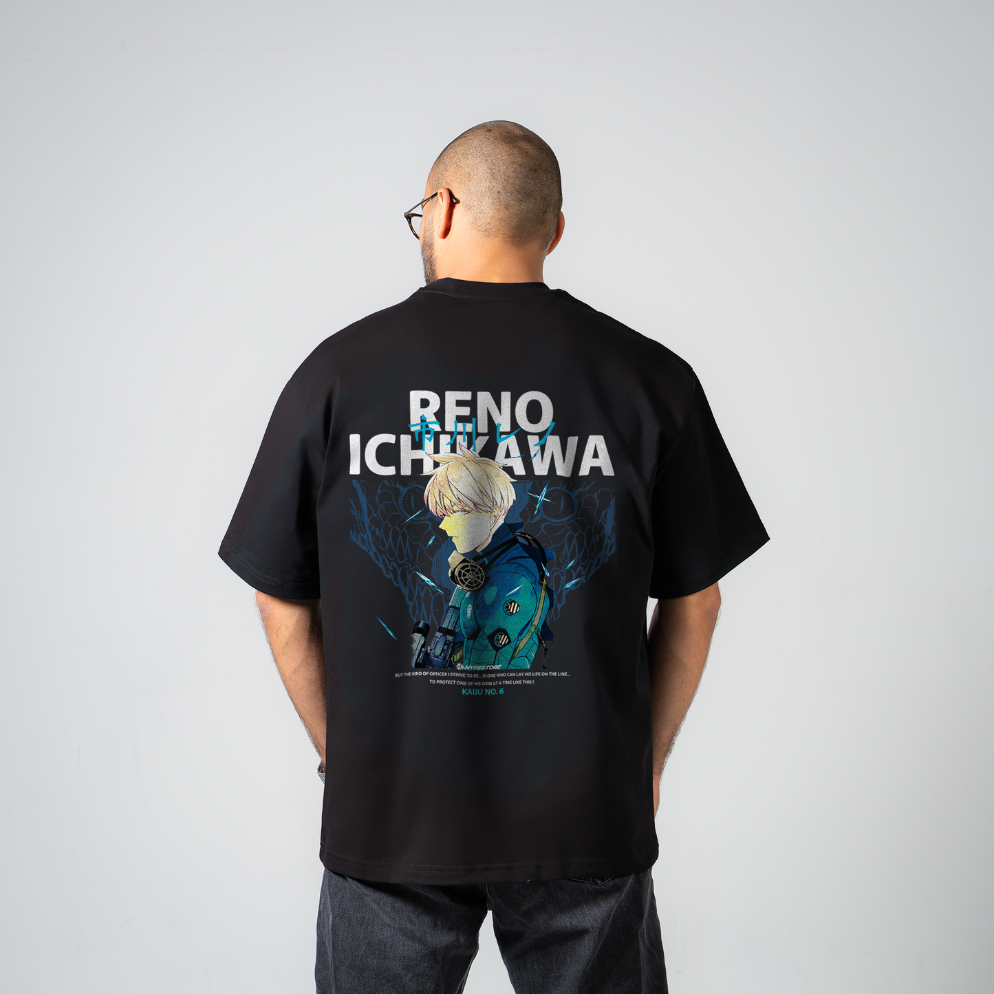 RENO KOSZULKA OVERSIZE - KAIJU NO:8