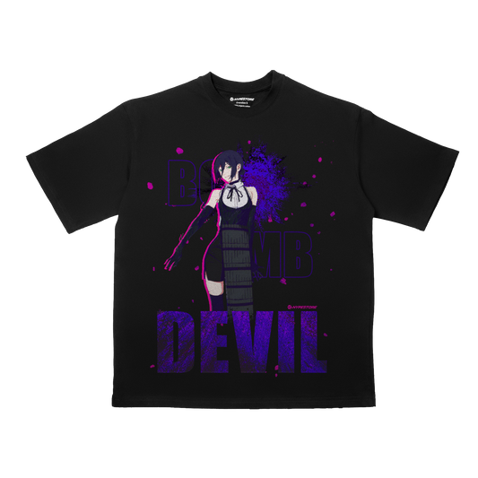 REZE KOSZULKA OVERSIZE - CHAINSAW MAN