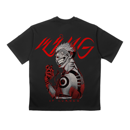 SUKUNA KOSZULKA OVERSIZE - JUJUTSU KAISEN