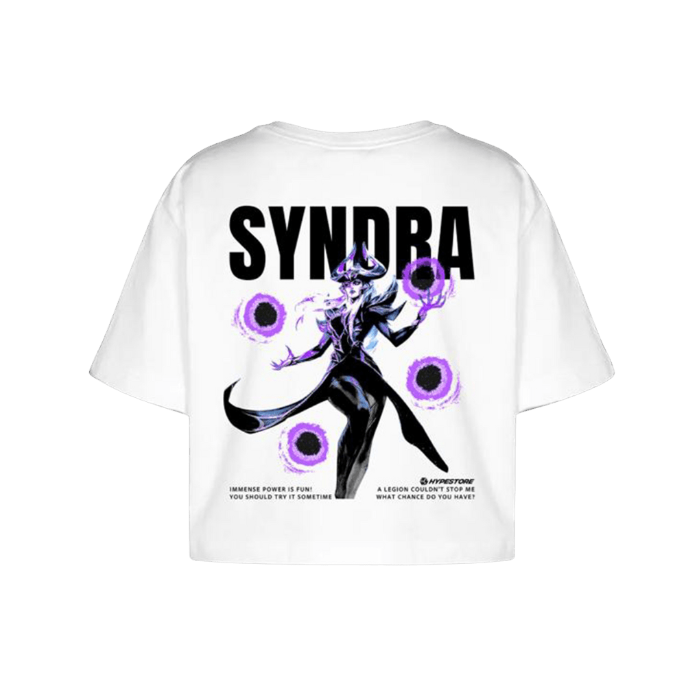 SYNDRA CROP TOP - LEAGUE OF LEGENDS - Hypestore