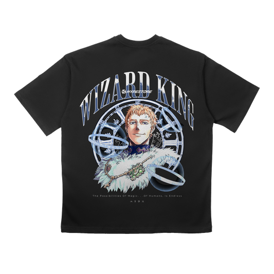 WIZARD KING KOSZULKA OVERSIZE - BLACK CLOVER