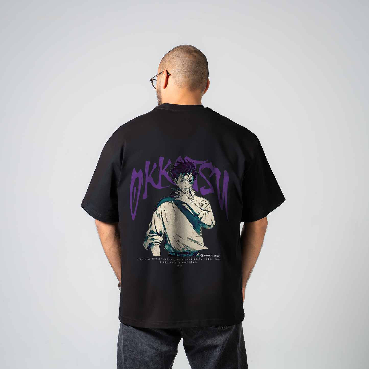 YUTA KOSZULKA OVERSIZE - JUJUTSU KAISEN